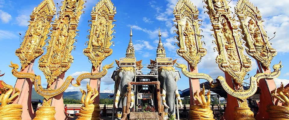 Circuito Privado en Español de 4 Días, Chiang Rai, Triángulo de Oro, Tha Ton, Mujeres Jirafas, Chiang Mai, Wat Phrathat Doi Suthep, Granja de Orquideas