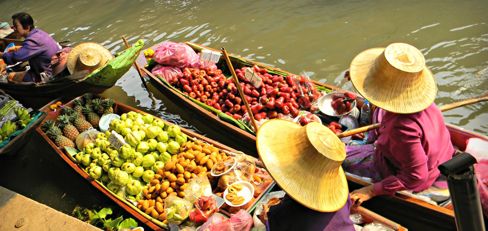 El Mercado Flotante de Damoen Saduak